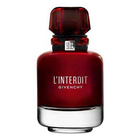 givenchy l'interdit eau de parfum rouge 80ml|givenchy l'interdit perfume reviews.